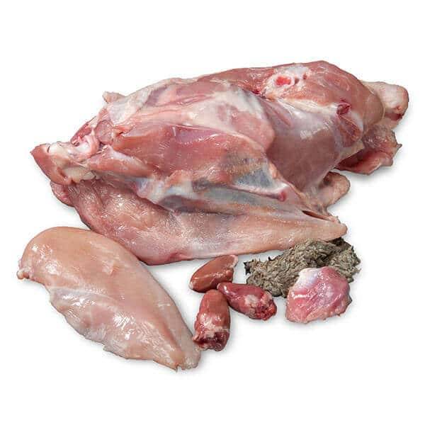 FrostFutter Rohstoffe in bester Qualität - Huhn Carnivor