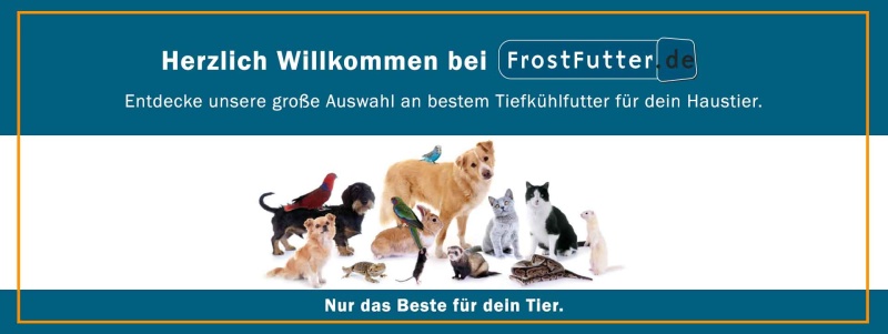 zum BARF Frostfutter für Hunde