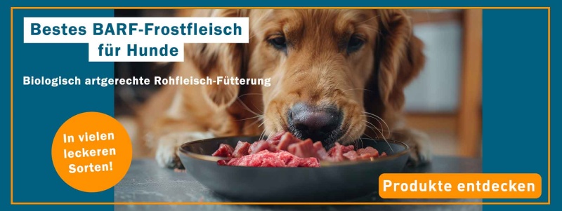 zum BARF Frostfleisch für Hunde